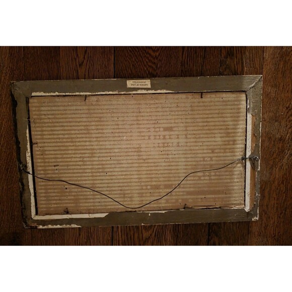 Vintage R Atkinson Fox Framed Print "Garden of Love" - Picture 6 of 7